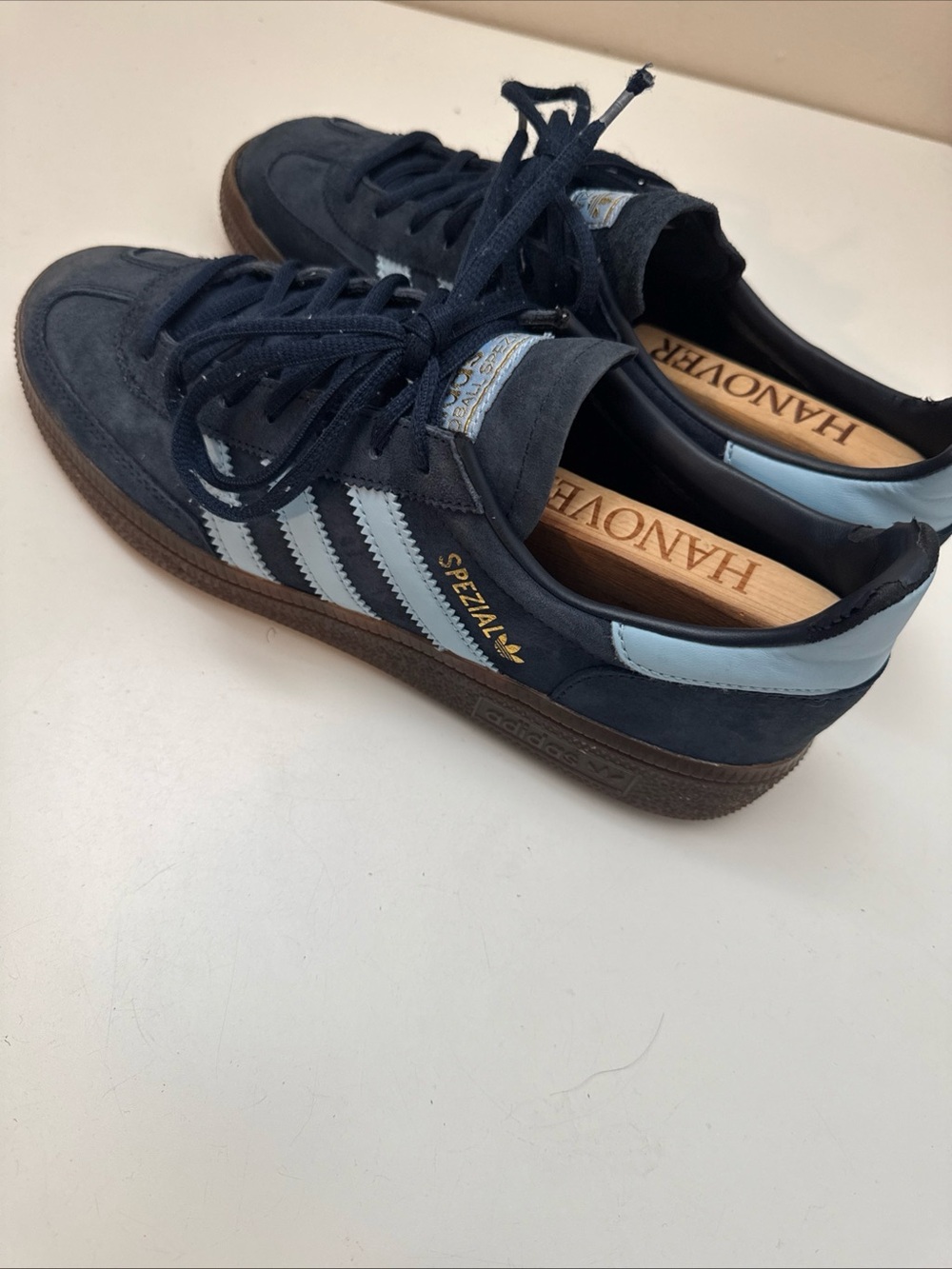 adidas Spezial Handball Men’s 8.5 / Navy -Sky Blue - Picture 5 of 7